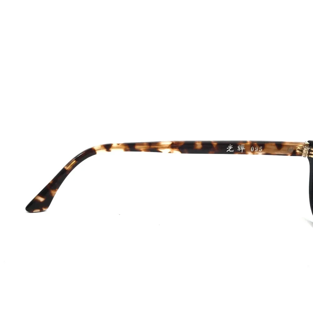 Masunaga Eyeglasses Frames 095 Black Tortoise Cat Eye Full Rim 46-19-145